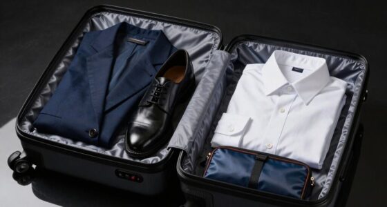 optimized travel luggage organization