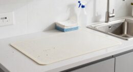 organized countertops simplify cleaning