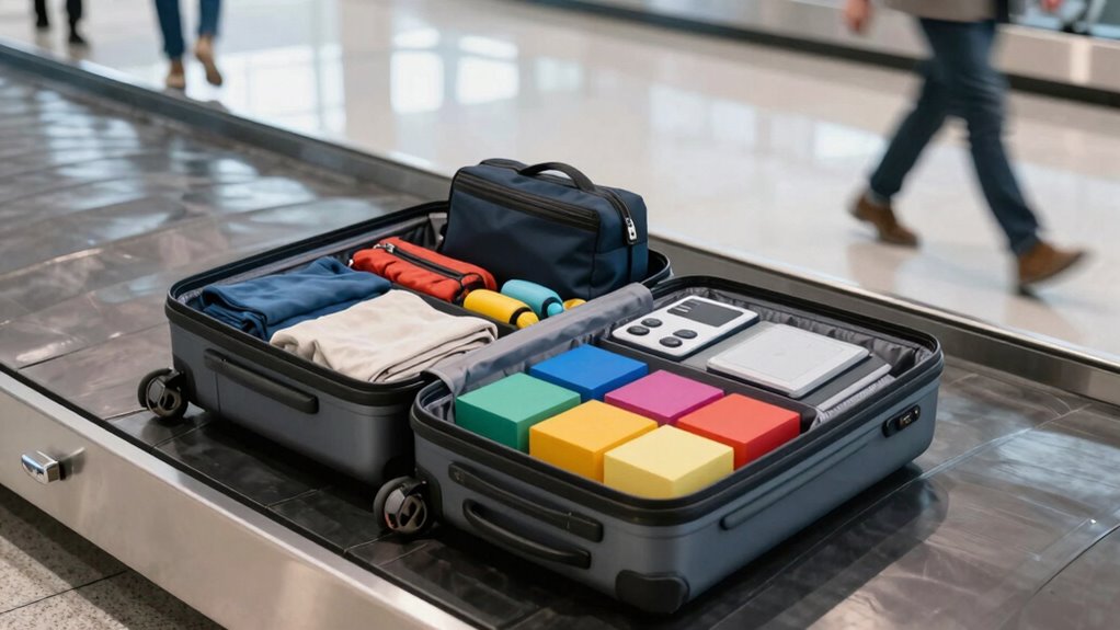 organized efficient travel essentials