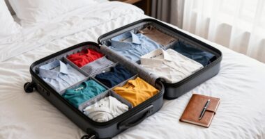 organized packing routine success