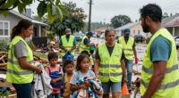 people helping after storms