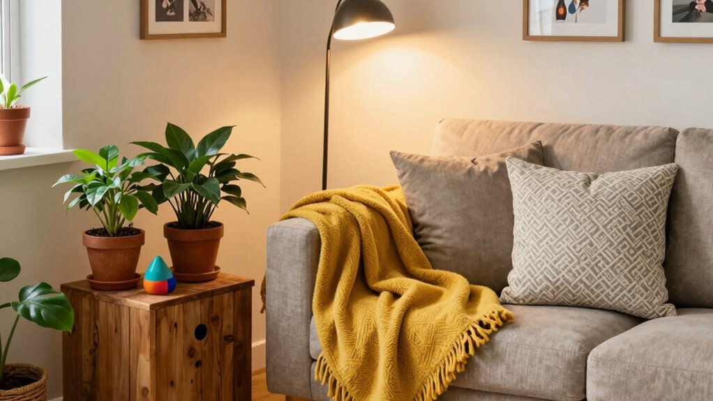personalized cozy rental decor