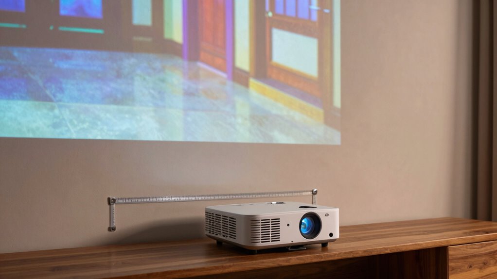 projector placement and calibration
