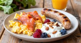 protein rich morning meals
