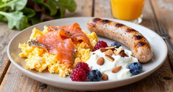 protein rich morning meals