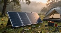 real world camping solar panels