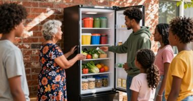 sharing food building community
