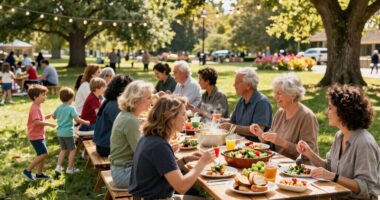 sharing meals strengthens communities