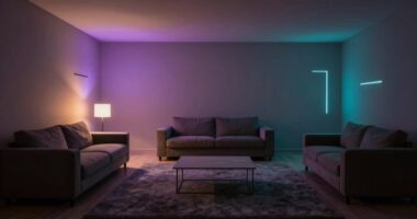 subtle mood enhancing illumination