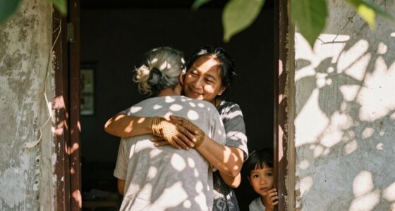warm inviting home gestures