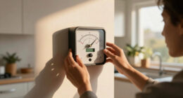 A nicer voltmeter clock