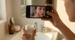 Selfie-based Proof That A Skincare Routine Works
