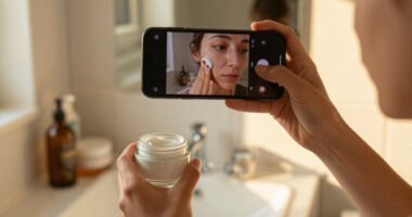 Selfie-based Proof That A Skincare Routine Works